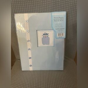 New Y2K Baby Boy gift memory book by Steppingstone Thank Heaven for Little Boy